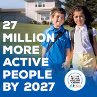 Active People, Healthy Nation℠ is a national initiative to help 27 million Americans become more physically active by 2027.