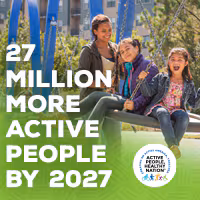 Active People, Healthy Nation℠ is a national initiative to help 27 million Americans become more physically active by 2027.