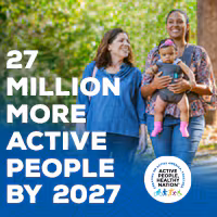 Active People, Healthy Nation℠ is a national initiative to help 27 million Americans become more physically active by 2027.