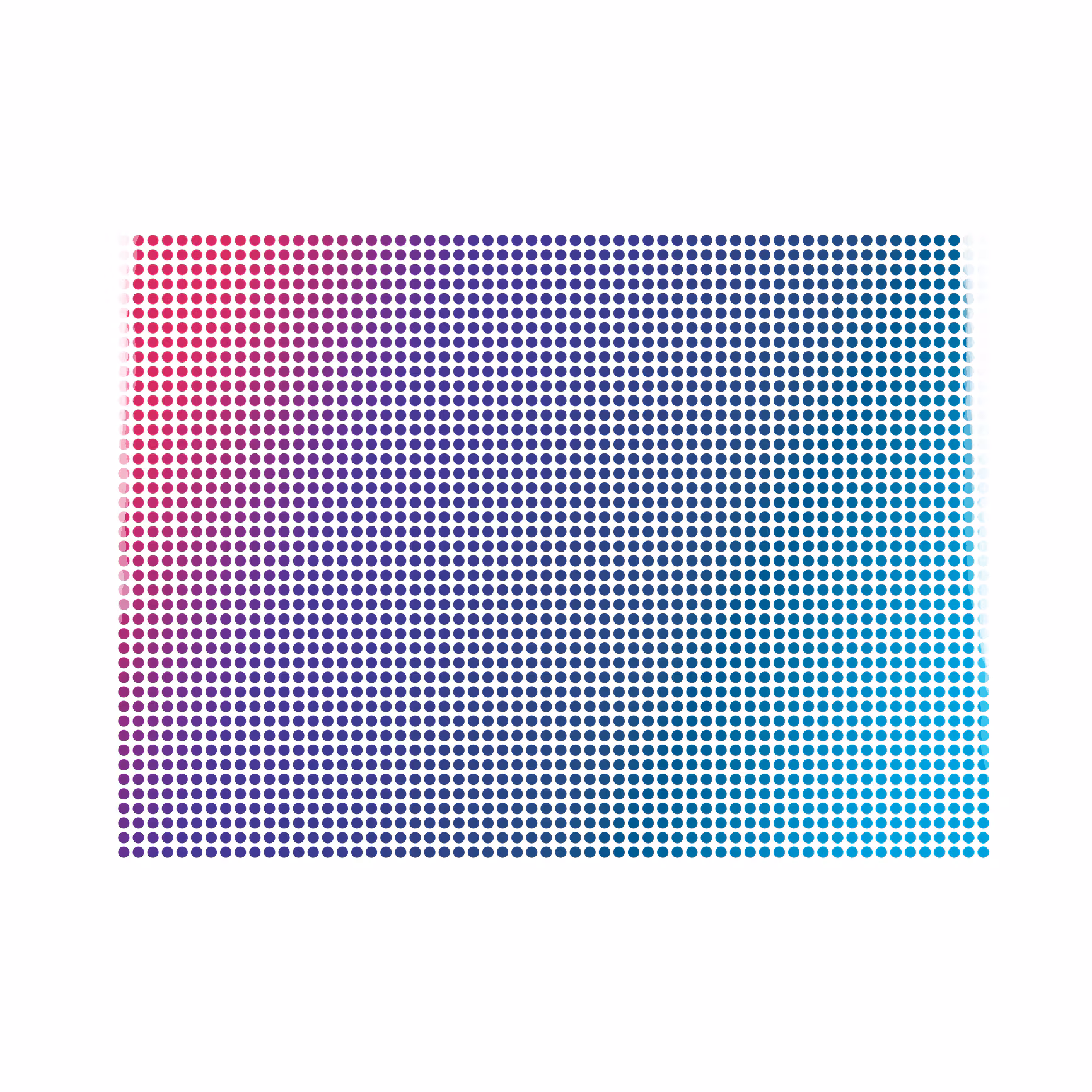 Colorado map of blue dots on white background Colorado map of blue dots on white background