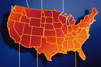 Image of the US Map