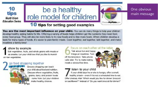 main-message-ex1.jpg Screenshot of "10 tips for setting good examples" web page.