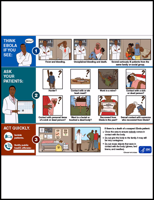Prevent Ebola English Illustrated
