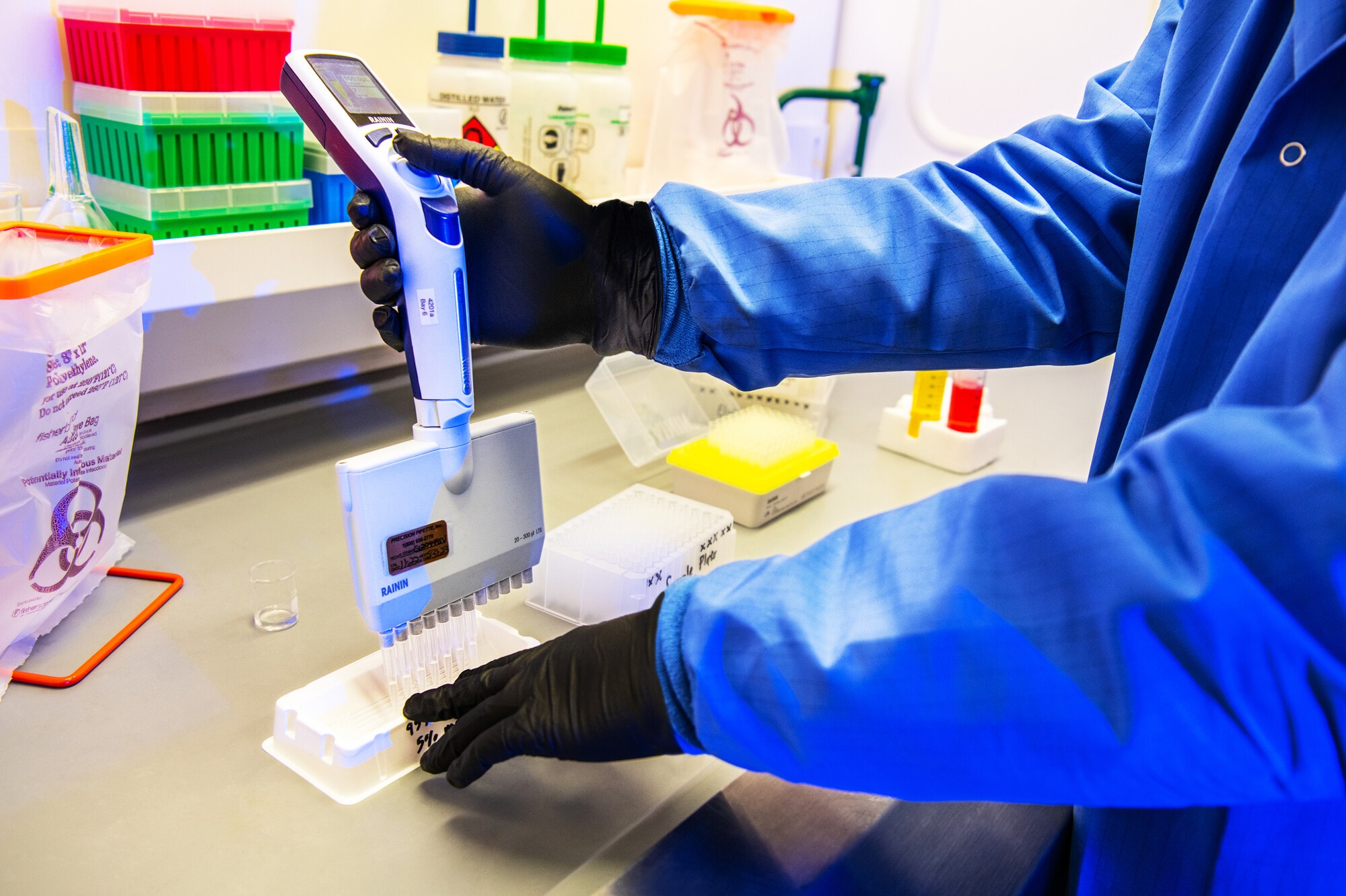 decorative: laboratory scenes