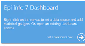 Set a data source now option