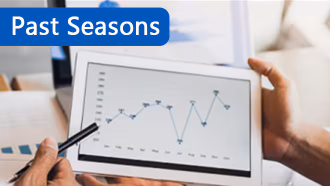 Data Charts Past Seasons Past Seasons