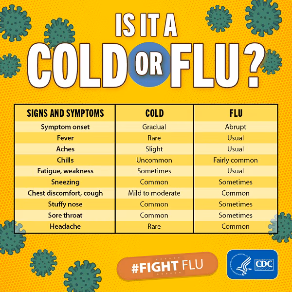 Is it a Cold or Flu? Is it the Cold or Flu?
