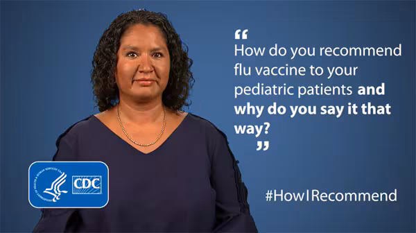 Imelda Reyes, DNP, Describes How She Recommends Flu Vaccine to Pediatric Patients