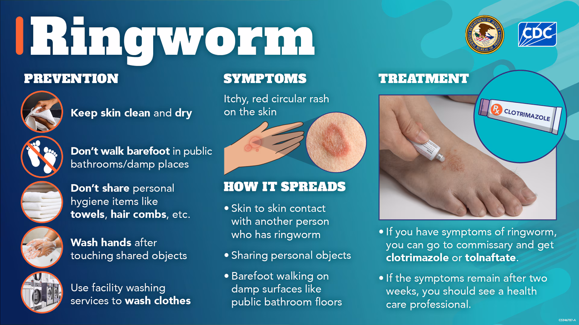 Ringworm Facts Facts about symptoms, prevention and treatment of ringworm.