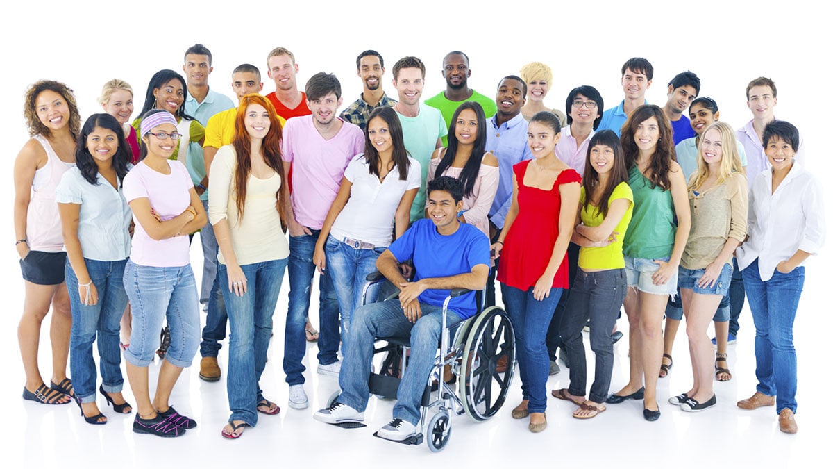 Precision Health a diverse group of people