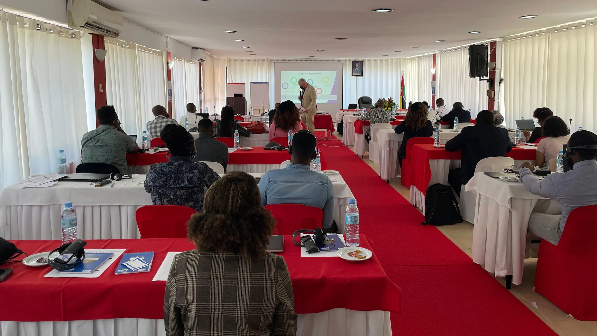 Mozambique-Emergency-Response-1 An audience from Mozambique’s National Institute of Health (INS)