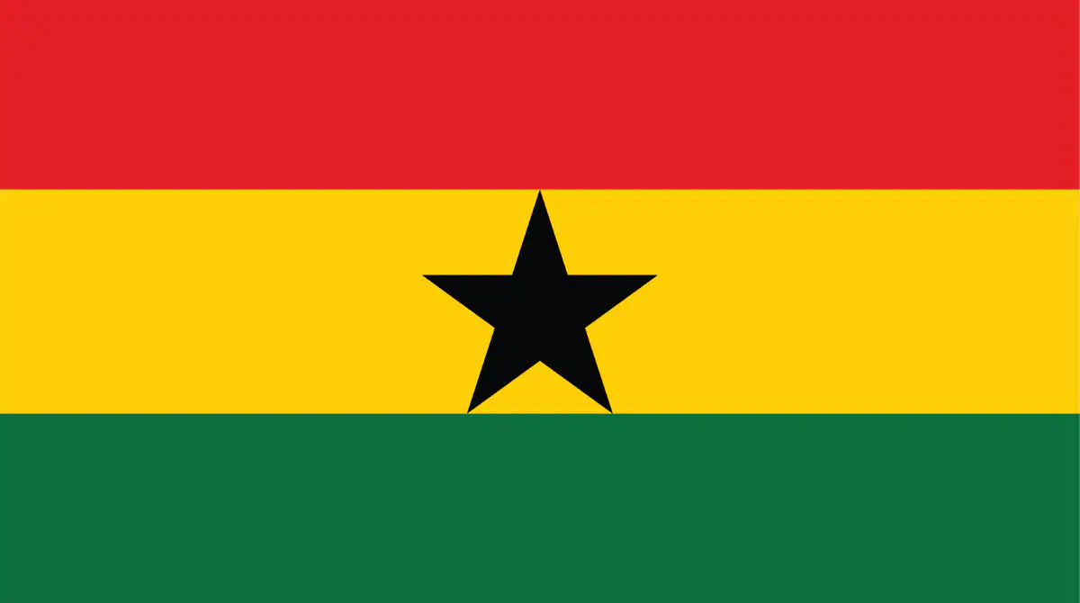image of the Ghana flag