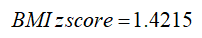 data-file-formula4 BMI z-score equals 1.4215
