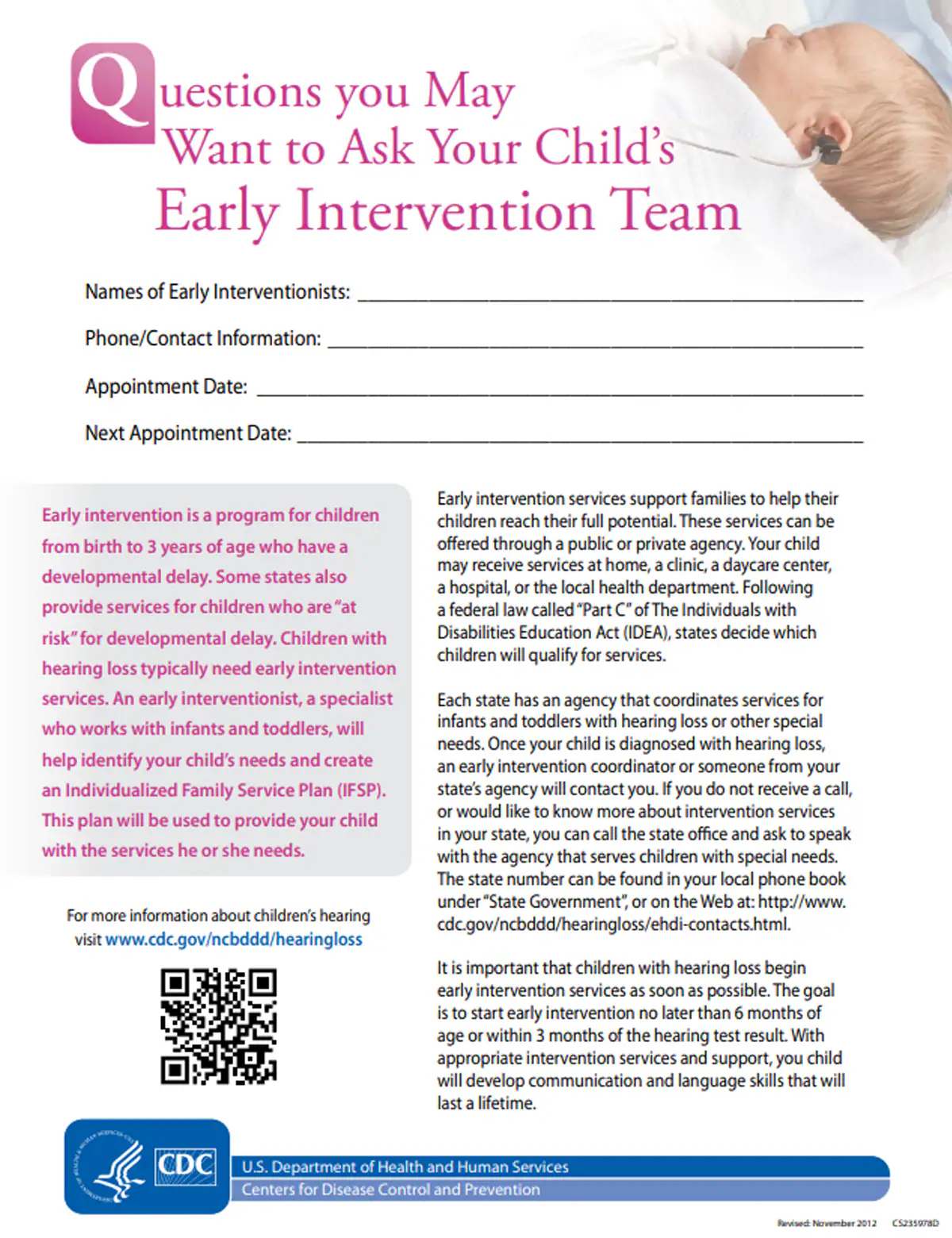 PDF preview - Questions you May want to ask your child's early intervention PDF preview - Questions you May want to ask your child's early intervention
