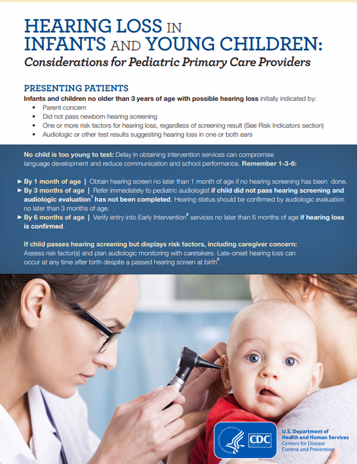 PDF preview - hearing loss in infants and young children PDF preview - hearing loss in infants and young children