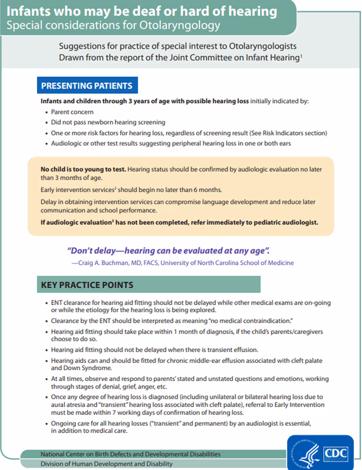 PDF preview - infants who may be deaf or head of hearing PDF preview - infants who may be deaf or head of hearing