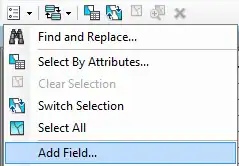AggData15 The Add Field option is highlighted.