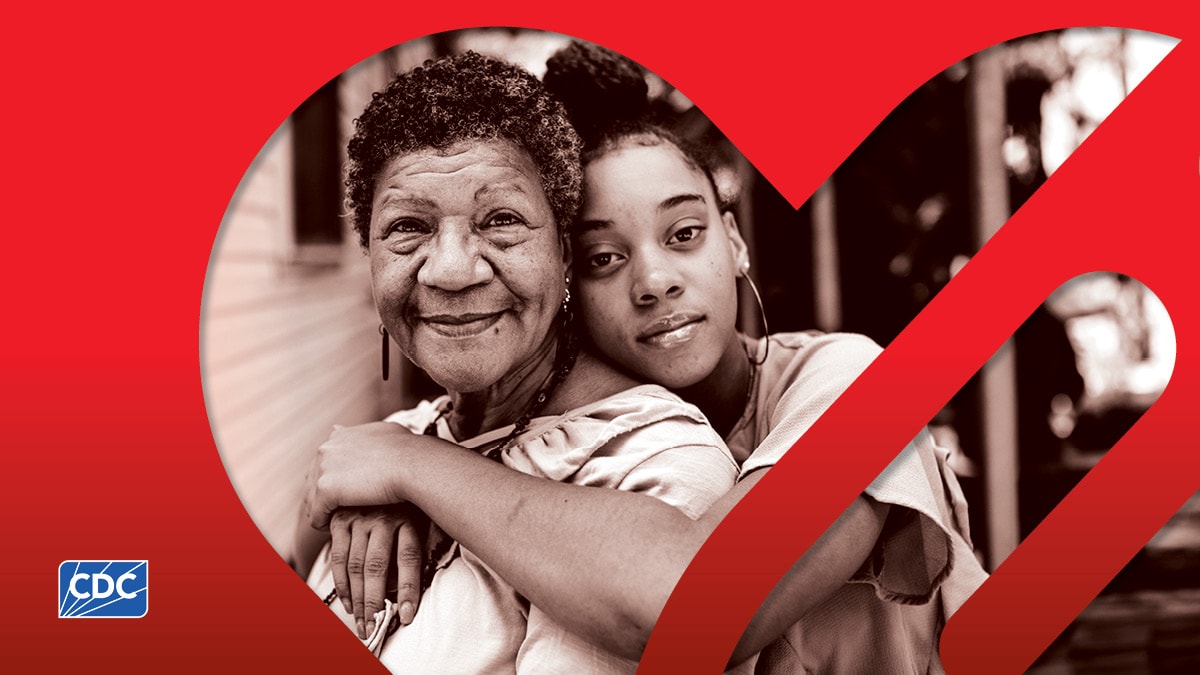 HVD patient thumbnail Image of younger woman hugging older woman.