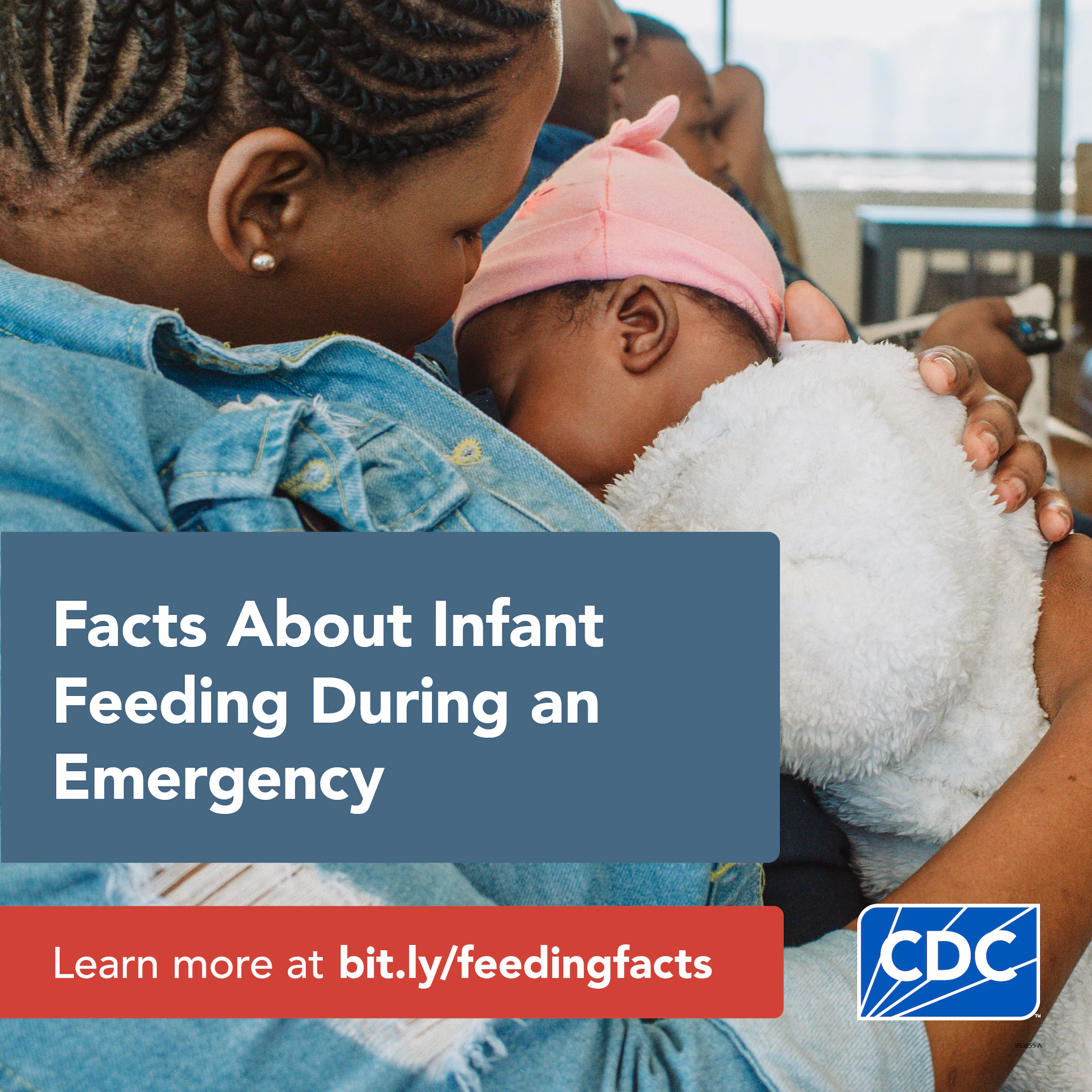 Facts about feeding during an emergency. Learn more at bit/ly.com/factsfeeding