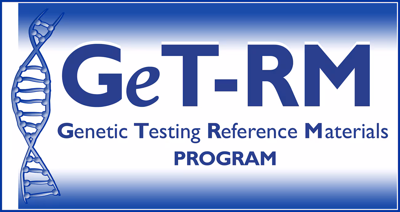 GeT-RM_logoHQ Logo for Genetic Testing Reference Materials Program, also known as GeT-RM