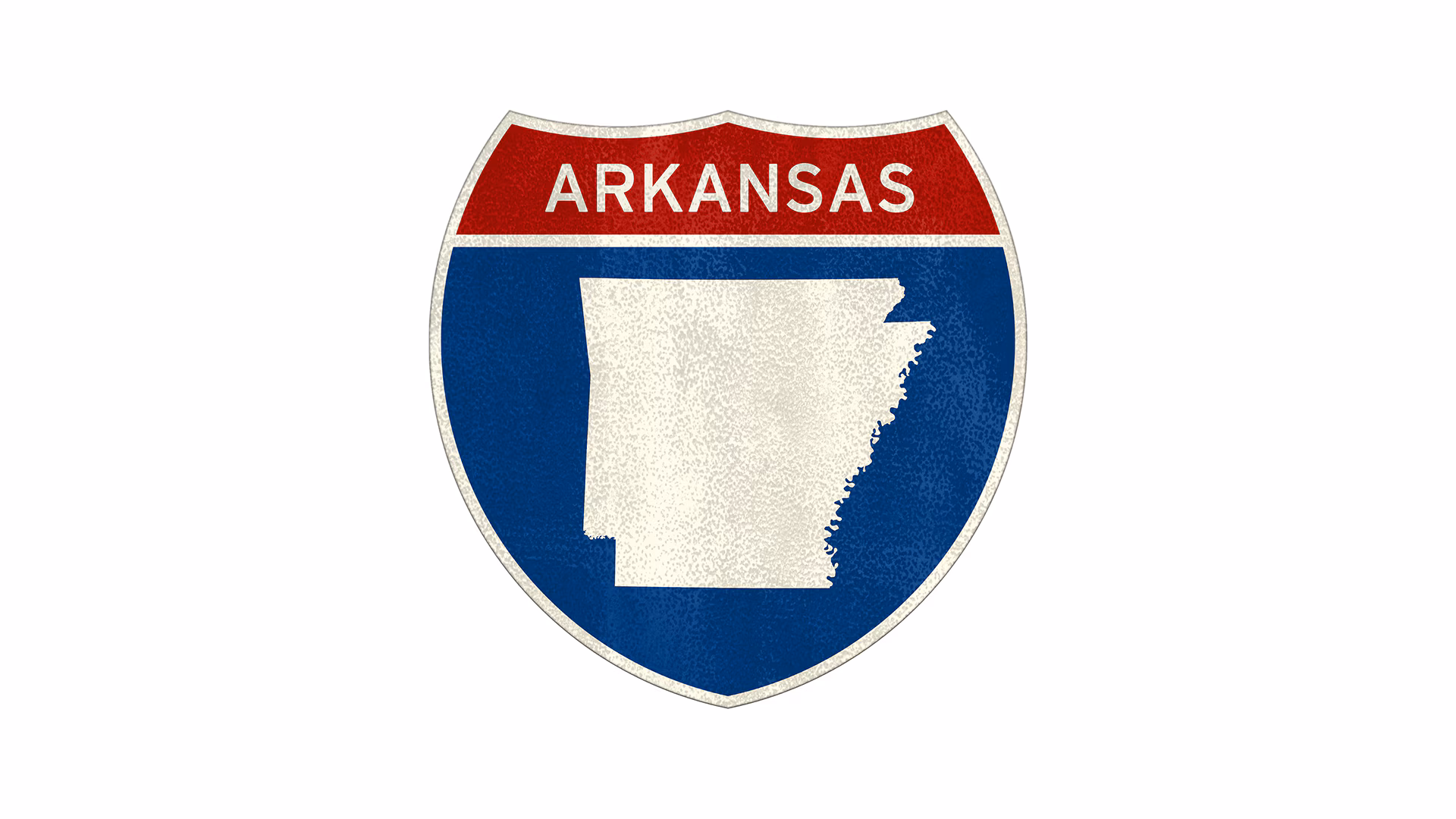 Arkansas state roadside sign