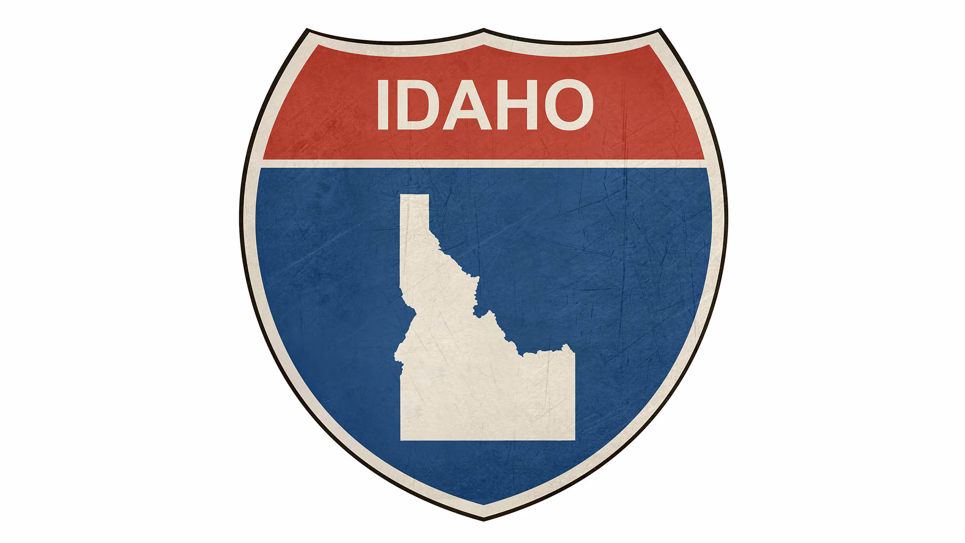 Idaho state roadside sign