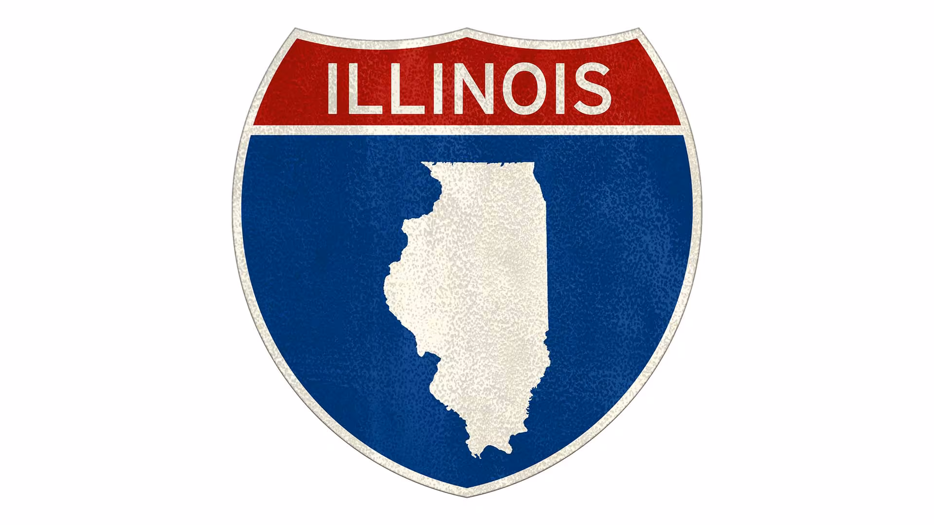 Illinois state roadside sign