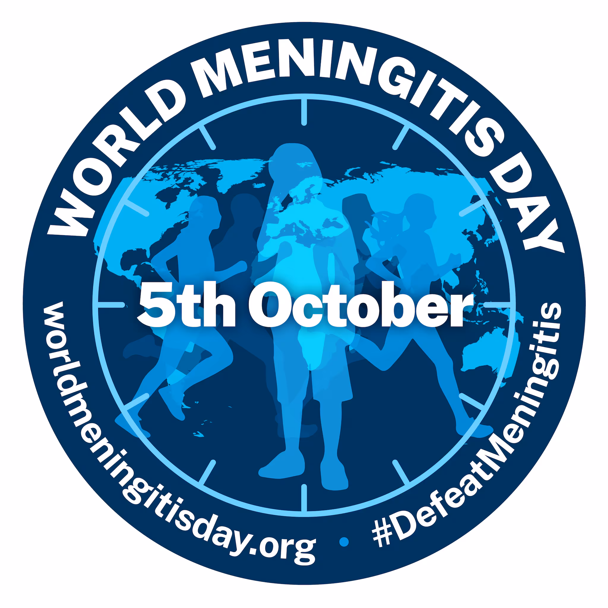 The World Meningitis Day logo.