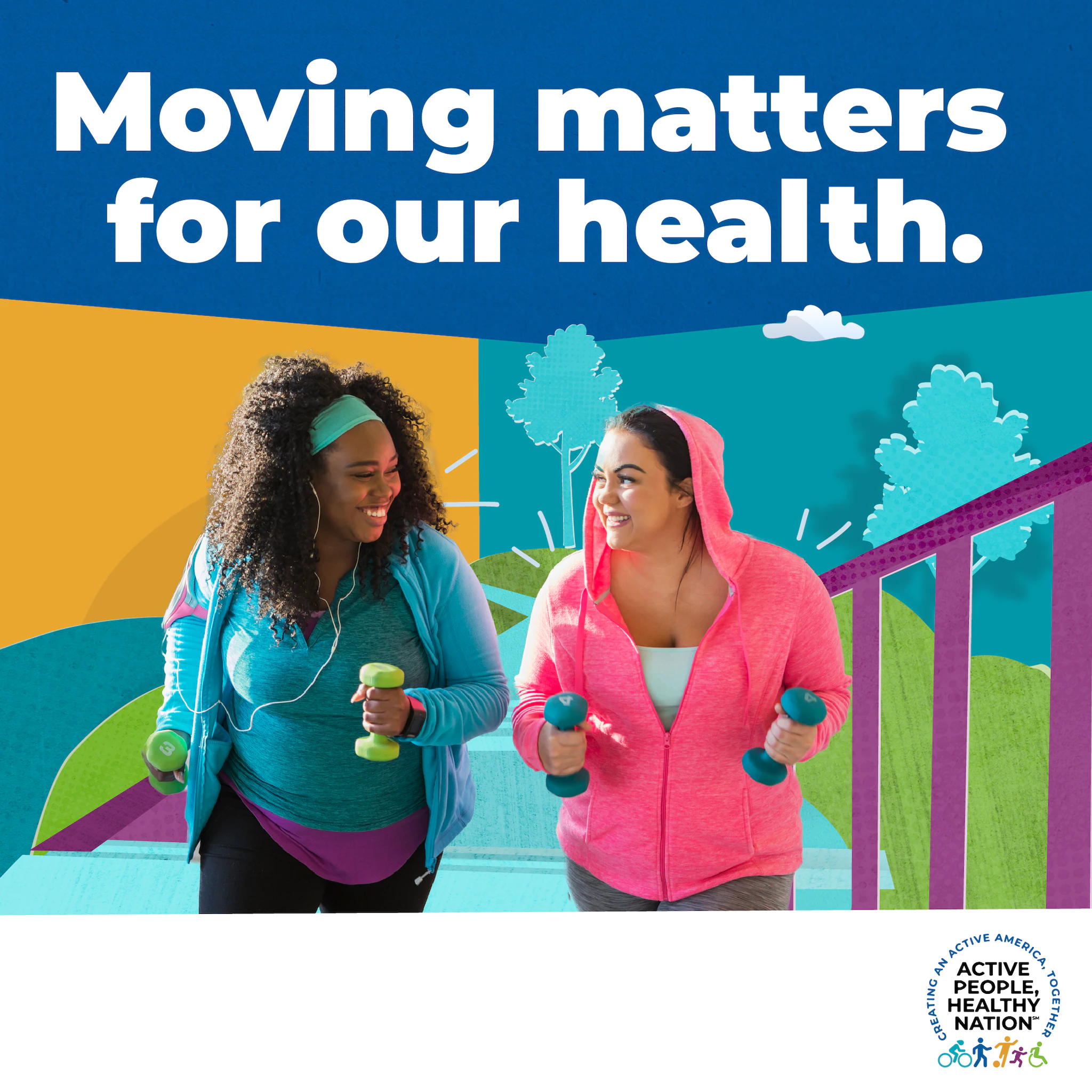 Two AA woman exercising up the stairs