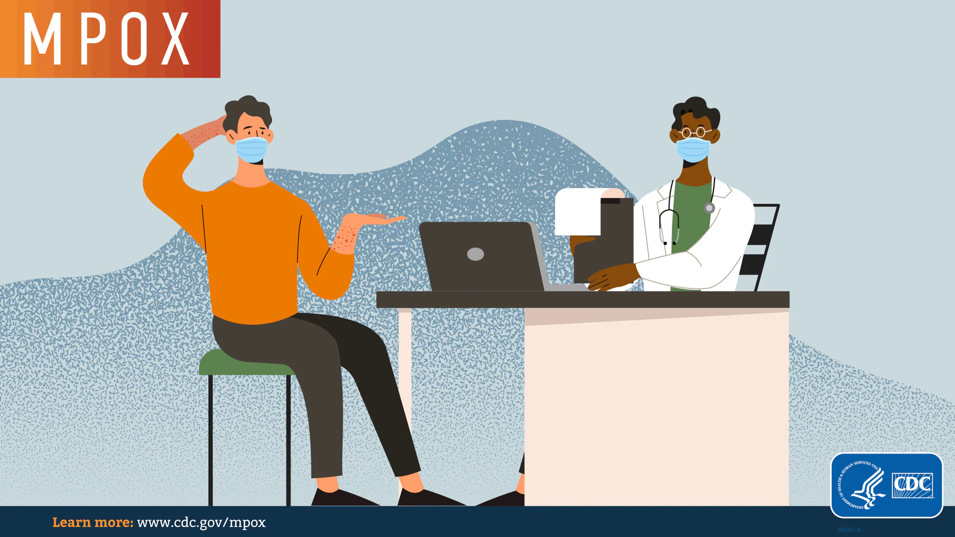 mpox social media graphic 1920x1080 Clinician and patient social media graphic