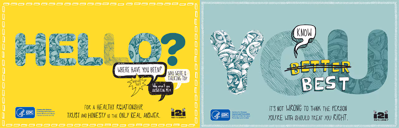 Graphics for Dating Matters® i2i material – handbook graphics
