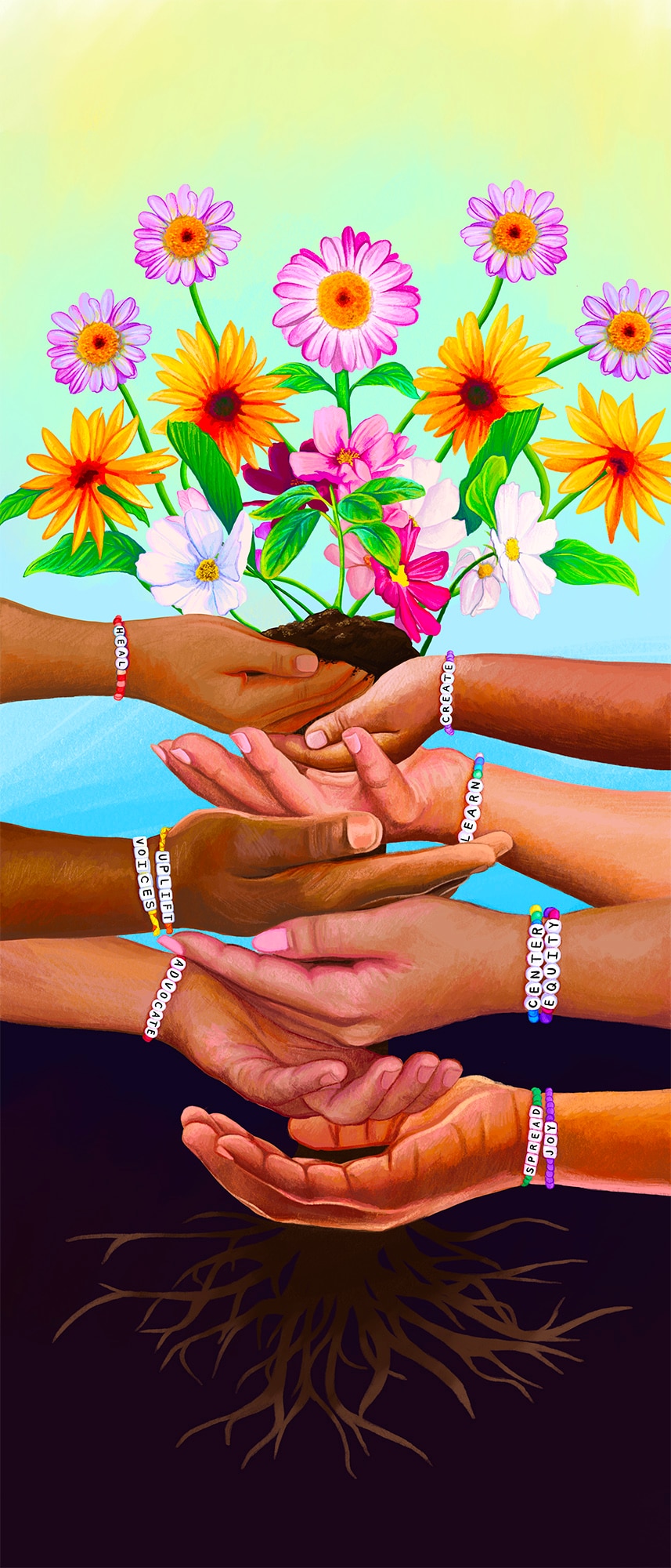 Untitled Artwork Image: © Blaze Bautista; courtesy of the artist and the California Partnership for the Future of Learning