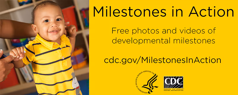 Milestones in action web button