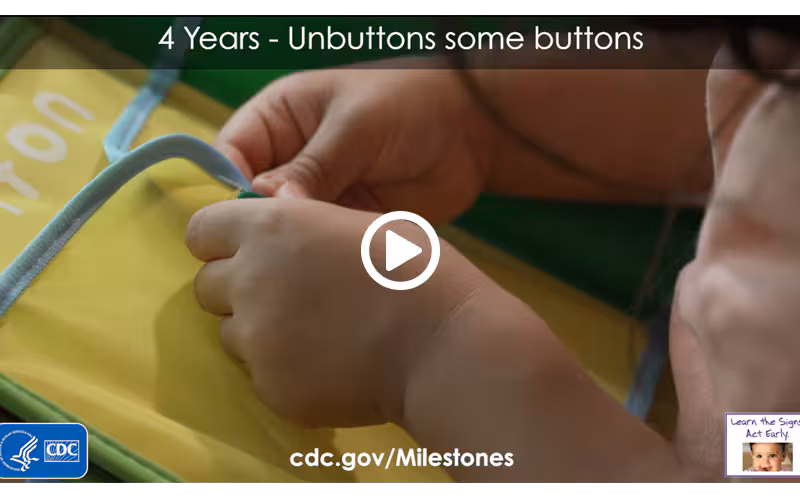 Unbuttons some buttons