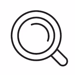 magnifyingglass Magnifying glass icon