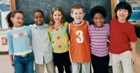 8yr-children 8 year old children in school