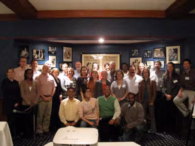 Group photo from the ICE on Injury Statistics meeting in Boston MA on October 9th and 10th