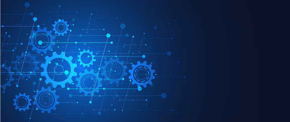 Our projects tap into the potential of people to extend the potential of data Image of digital gears