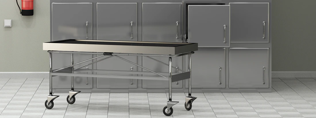 Medicolegal Death Investigation - Morgue Image of morgue