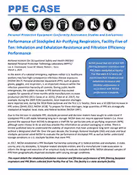 Cover page for PPE-CASE-P2020-0105