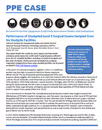 PPE-CASE-P2022-0101 Cover page for PPE CASE Report P2022-0101