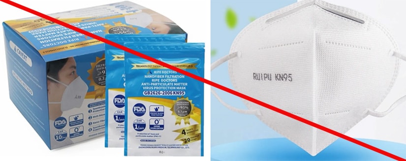 Zhengzhou Ruipu Medical Technology Co., Ltd. is misusing NIOSH test information regarding RUIPU RIPE DOCTORS KN95. Zhengzhou Ruipu Medical Technology Co., Ltd. is misusing NIOSH test information regarding RUIPU RIPE DOCTORS KN95.