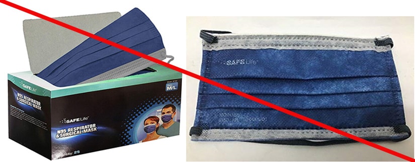 NIOSH has been notified that there are websites selling and misrepresenting Safe Life model B130 and model B150 as NIOSH approved. These models have not been NIOSH approved since 2015. NIOSH has been notified that there are websites selling and misrepresenting Safe Life model B130 and model B150 as NIOSH approved. These models have not been NIOSH approved since 2015.
