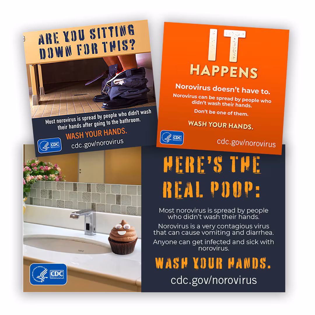 handwashing-collage Norovirus handwashing collage.