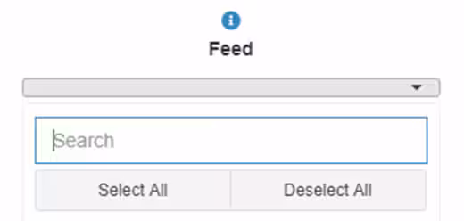 Screenshot of search textbox.