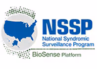 NSSP Update logo NSSP BioSense Logo