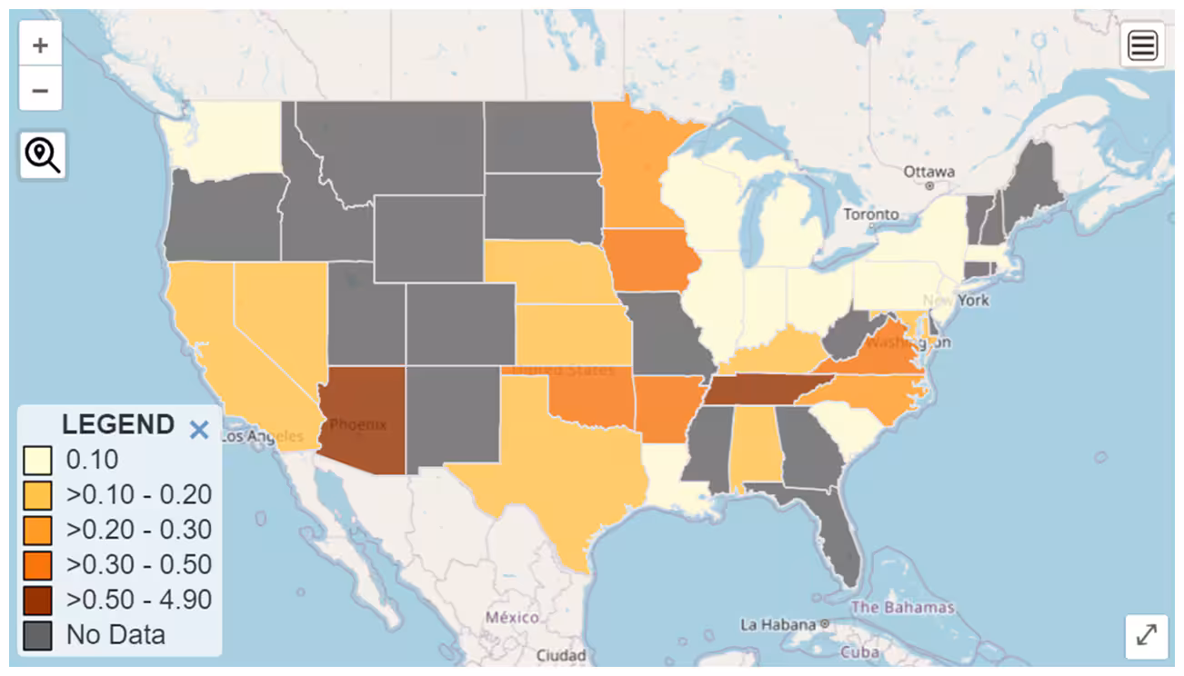 CDC Heat & Health Tracker
