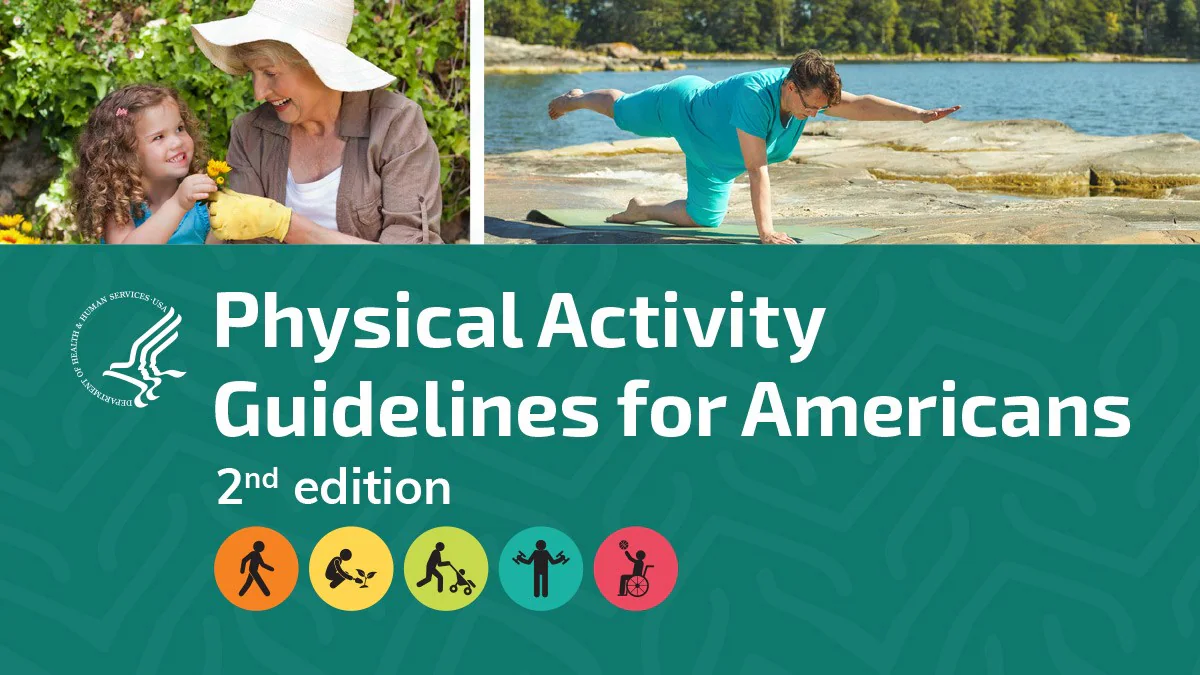 — title missing — Cover of report titled "Physical Activity Guidelines for Americans, 2nd edition."