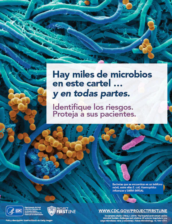 Miles de microbios Poster 2 Thumb Image Thousands of Germs Poster 2