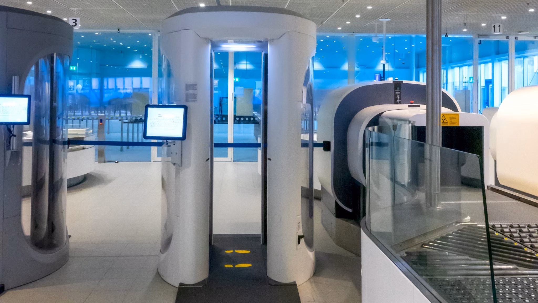 Body scanners using millimeter wave technology are being used in United States airports.